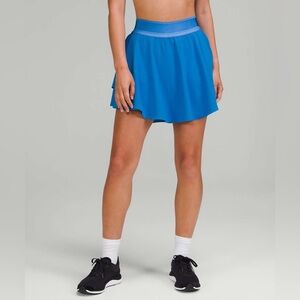 Lululemon Court Rival High-Rise Skirt *Long - Poolside Blue Tennis Skort